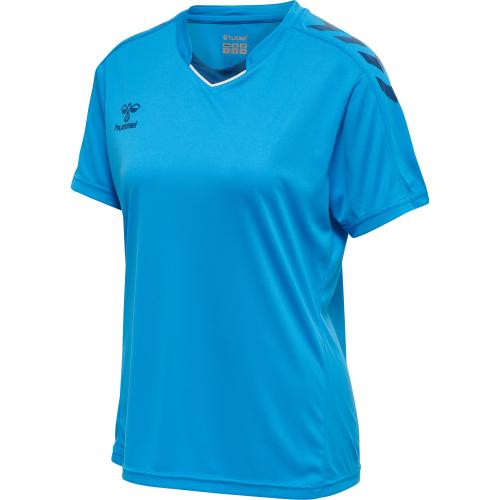 Hummel Hmlcore Xk Poly Jersey S/S Woman - blue danube (Grösse: M)