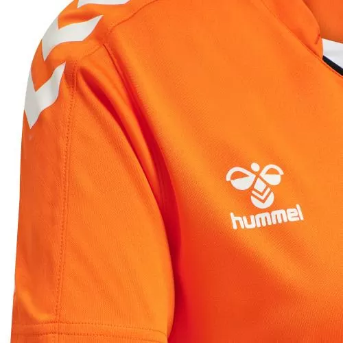 Hummel Hmlcore Xk Poly Jersey S/S Woman - orange tiger