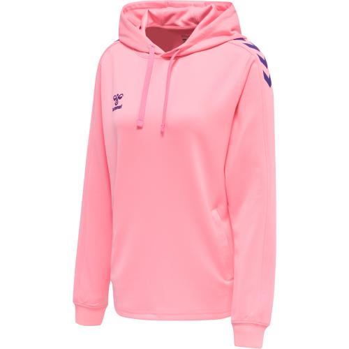 Hummel Hmlcore Xk Poly Sweat Hoodie Woman - cotton candy (Grösse: XL)