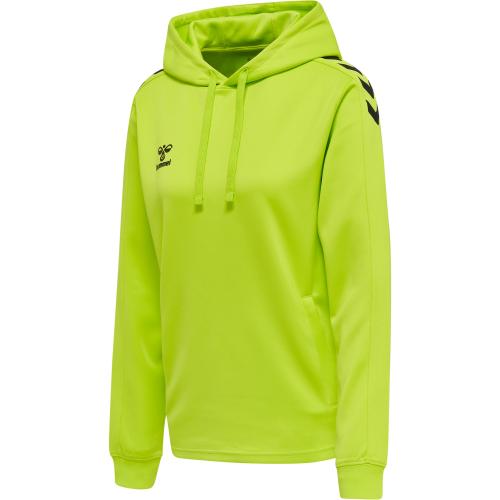 Hummel Hmlcore Xk Poly Sweat Hoodie Woman - lime popsicle (Grösse: XS)
