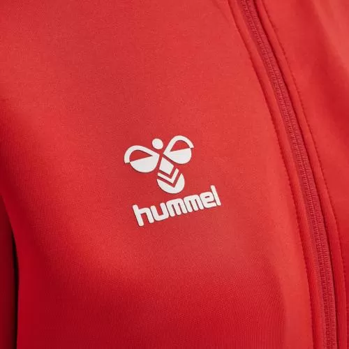 Hummel Hmlcore Xk Poly Zip Sweat Woman - true red