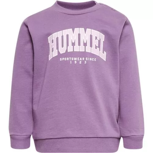 Hummel Hmlfast Lime Sweatshirt - argyle purple