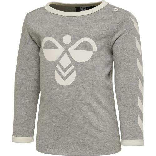 Hummel Hmlflipper T-Shirt L/S - grey melange (Grösse: 74)