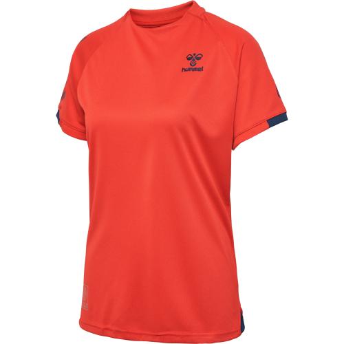 Hummel Hmlgg12 Action Jersey S/S Woman - aura orange (Grösse: XS)