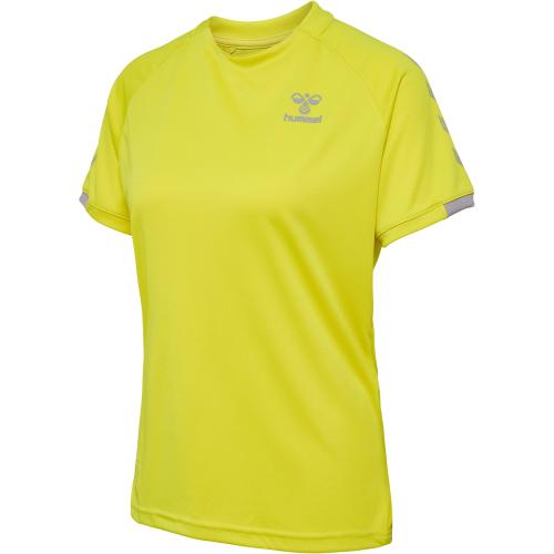 Hummel Hmlgg12 Action Jersey S/S Woman - sulphur spring (Grösse: S)