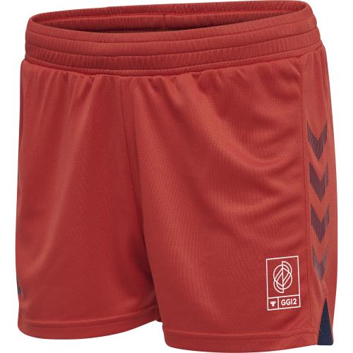 Hummel Hmlgg12 Action Shorts Woman - aura orange (Grösse: XS)