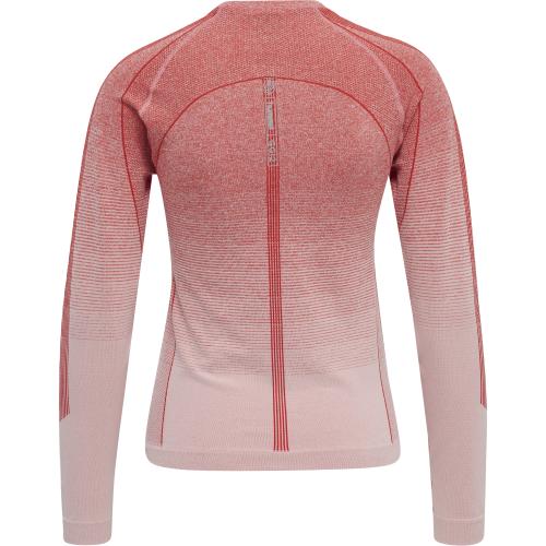Hummel Hmlgg12 Training Seamless L/S Woman - aura orange melange