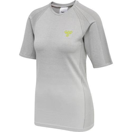 Hummel Hmlgg12 Training Seamless S/S Woman - alloy melange (Grösse: XL)