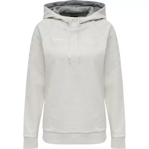 Hummel Hmlgo Cotton Hoodie Woman - egret melange