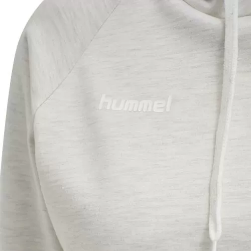 Hummel Hmlgo Cotton Hoodie Woman - egret melange