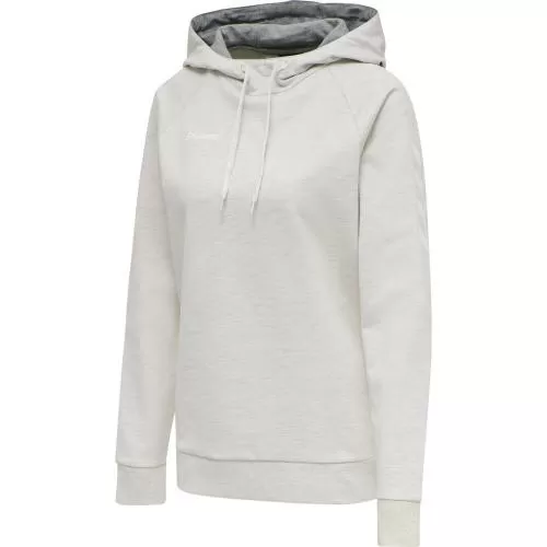 Hummel Hmlgo Cotton Hoodie Woman - egret melange