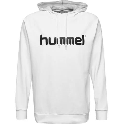 Hummel Hmlgo Cotton Logo Hoodie - white