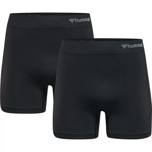 Hummel Hmljack Seamless Boxers 2-Pack - black/black