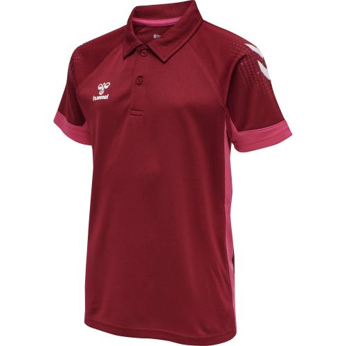 Hummel Hmllead Functional Kids Polo - biking red (Grösse: 176)