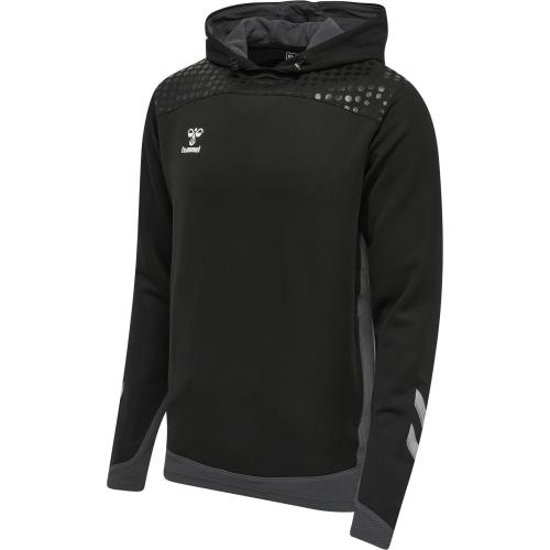Hummel Hmllead Poly Hoodie - black (Grösse: XL)
