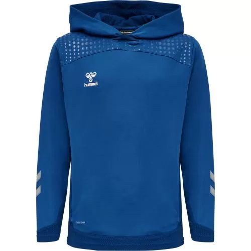 Hummel Hmllead Poly Hoodie Kids - true blue