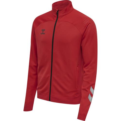 Einzelstück Hummel Hmllead Poly Zip Jacket - true red
