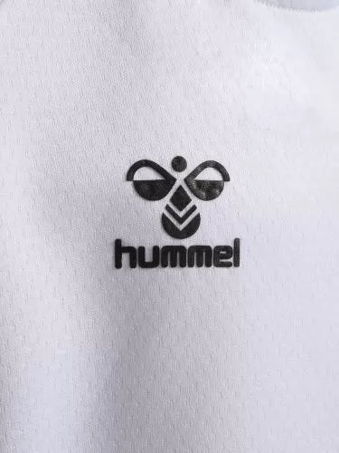Hummel Hmllead S/S Poly Jersey Kids - white