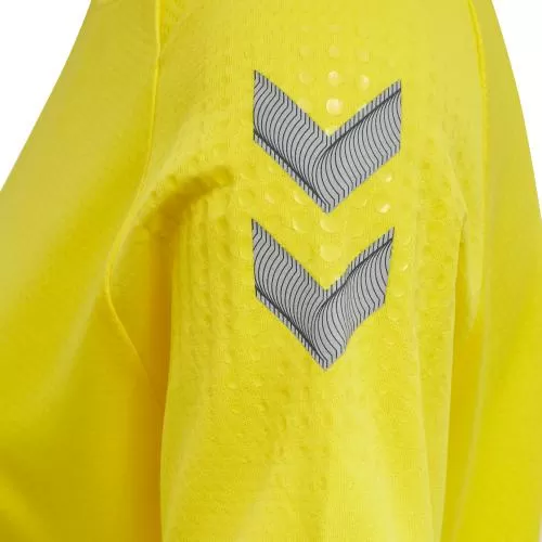 Hummel Hmllead S/S Poly Jersey Women - blazing yellow