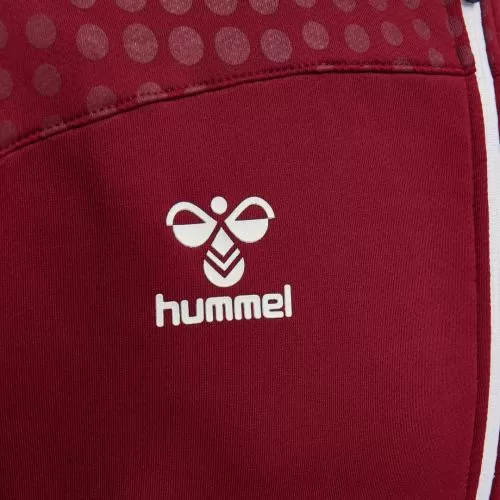 Hummel Hmllead Zip Poly Hoodie - biking red