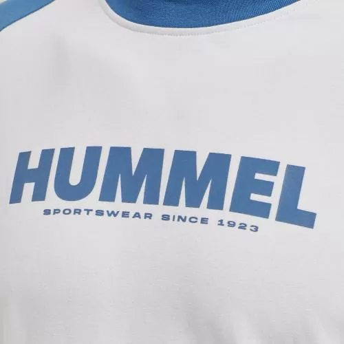 Hummel Hmllegacy Blocked T-Shirt - white/deep water