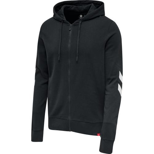 Hummel Hmllegacy Zip Hoodie - black (Grösse: XL)