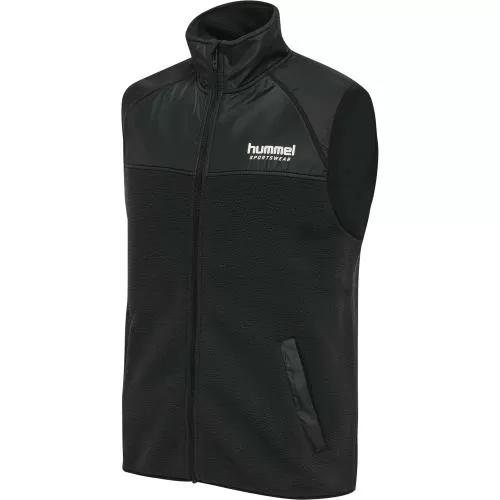 Hummel Hmllgc Charley Fleece Waistcoat - black