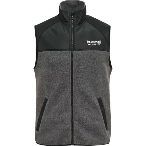 Hummel Hmllgc Charley Fleece Waistcoat - blackened pearl