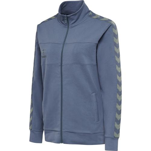 Hummel Hmlmove Classic Zip Jacket Woman - bering sea (Grösse: XS)