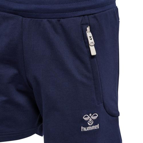 Hummel Hmlmove Grid Cot. Shorts Woman - marine