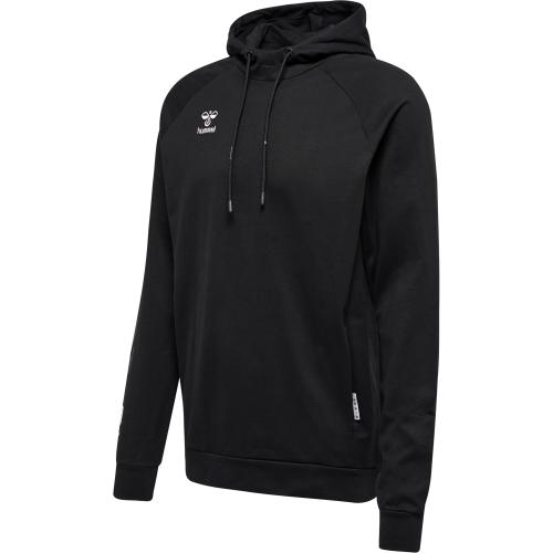 Hummel Hmlmove Grid Cotton Hoodie – black (Grösse: 2XL)