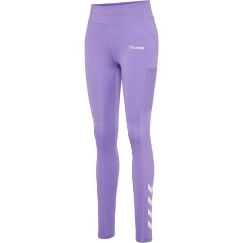 Hummel Hmlmt Chipo Mid Waist Tights - paisley purple (Grösse: XL)