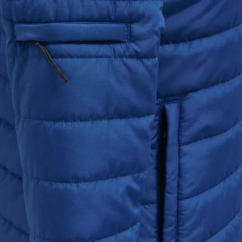 Hummel Hmlnorth Quilted Hood Jacket Woman - true blue