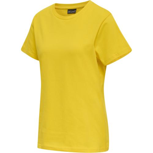 Hummel Hmlred Basic T-Shirt S/S Woman - empire yellow (Grösse: 2XL)