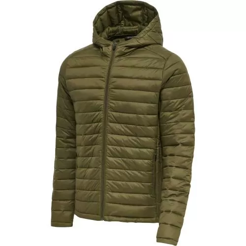 Hummel Hmlred Quilted Hood Jacket - dark olive