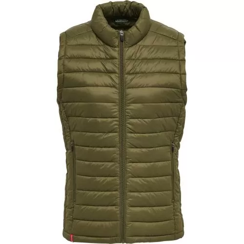 Hummel Hmlred Quilted Waistcoat Woman - dark olive