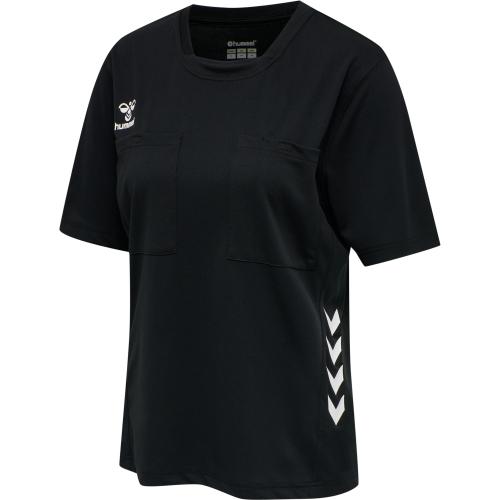 Hummel Hmlreferee Chevron Wo Jersey S/S - black (Grösse: XL)