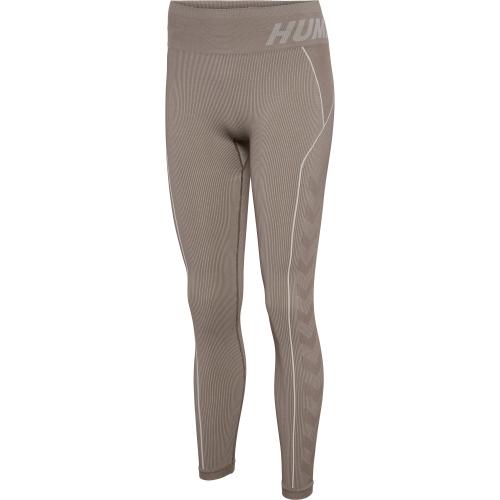 Hummel Hmlte Christel Seamless Mw Tights - chateau gray/driftwood melange (Grösse: XS)