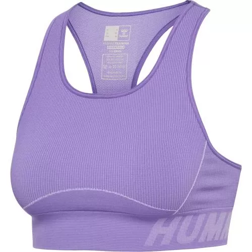 Hummel Hmlte Christel Seamless Sports Top - paisley purple/lavender melang