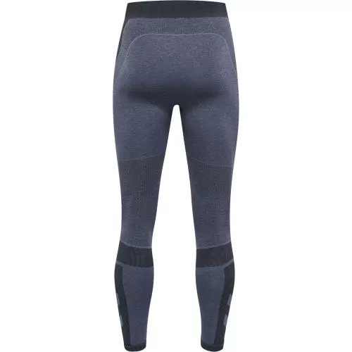 Hummel Hmlte Mike Seamless Tights - black/asphalt melange