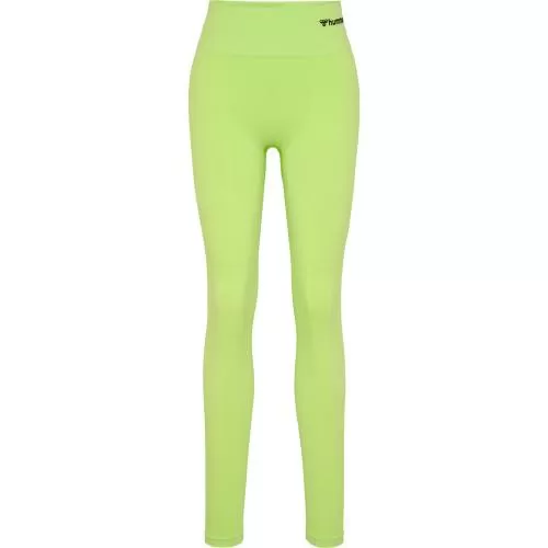 Hummel Hmltif Seamless High Waist Tights - sharp green