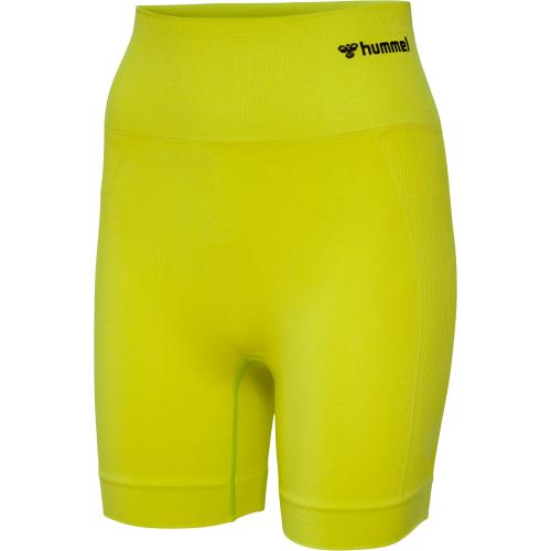 Hummel Hmltif Seamless Shorts - sulphur spring (Grösse: M)