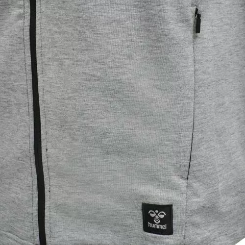 Hummel Hmltropper Zip Jacket - grey melange