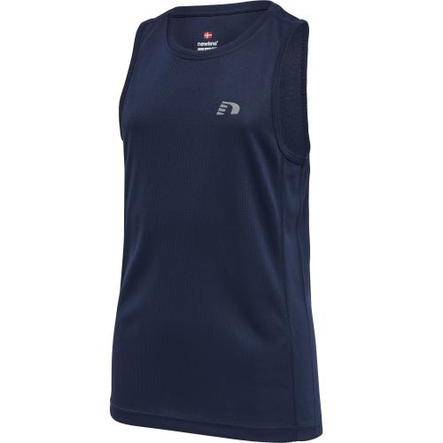 Newline Kids Core Running Singlet - black iris (Grösse: 140)