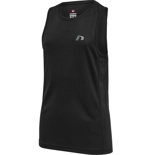 Newline Kids Core Running Singlet - black (Grösse: 164)