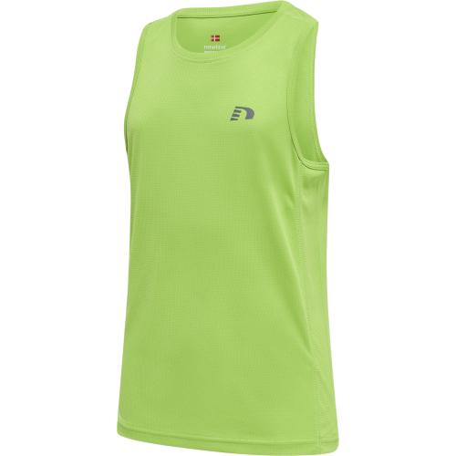 Newline Kids Core Running Singlet - green flash (Grösse: 164)