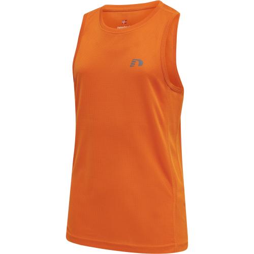 Newline Kids Core Running Singlet - orange tiger (Grösse: 164)
