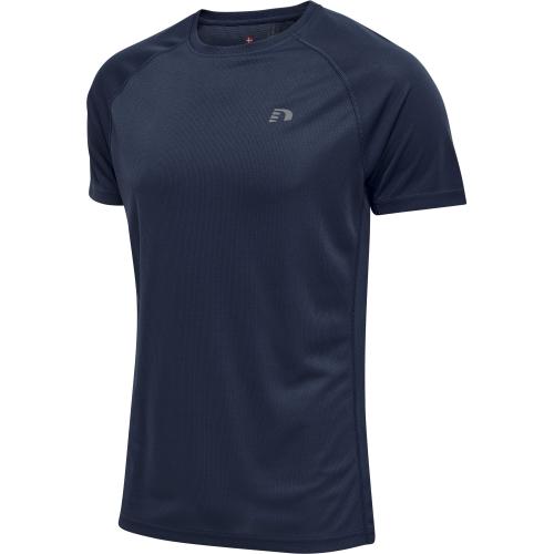 Newline Men Core Running T-Shirt S/S - black iris (Grösse: XL)