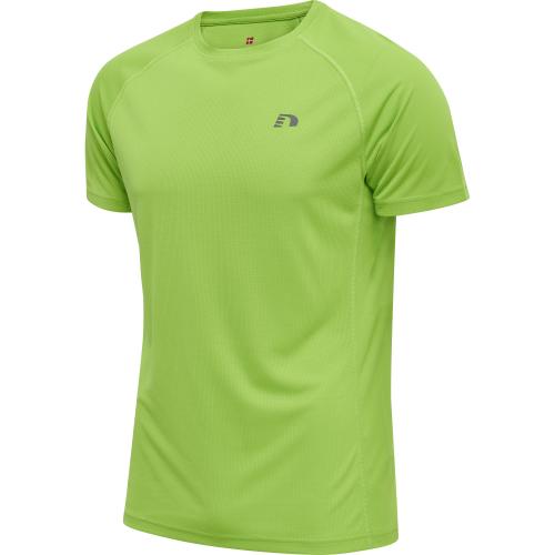 Newline Men Core Running T-Shirt S/S - green flash (Grösse: M)