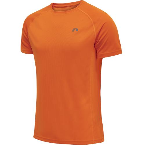 Newline Men Core Running T-Shirt S/S - orange tiger (Grösse: 2XL)